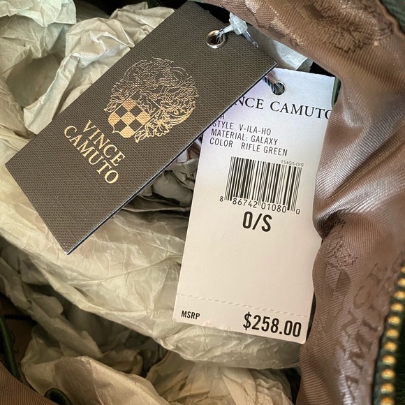 A Vince Camuto hunter green handbag - Picture 5 of 6